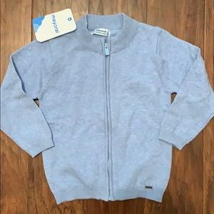 NWT Mayoral zip cardigan